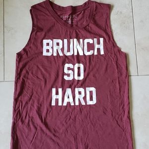 Fifth Sun Maroon Brunch Shirt